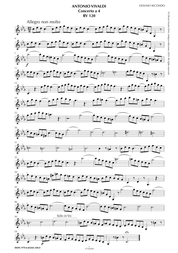 RV 120 Concerto per archi in do minore